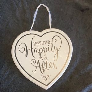 Here comes the bride sign